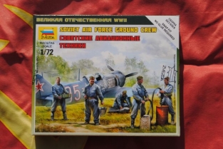 Zvezda 6187 SOVIET AIR FORCE GROUND CREW